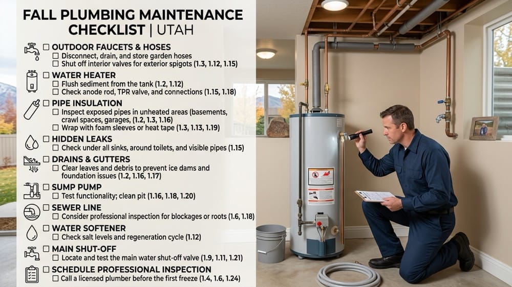5 Fall Plumbing Maintenance Tips for St. George Homeowners
