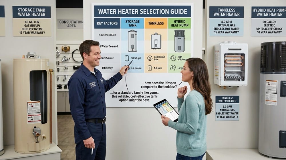 How to Choose the Right Water Heater for Your St. George Property