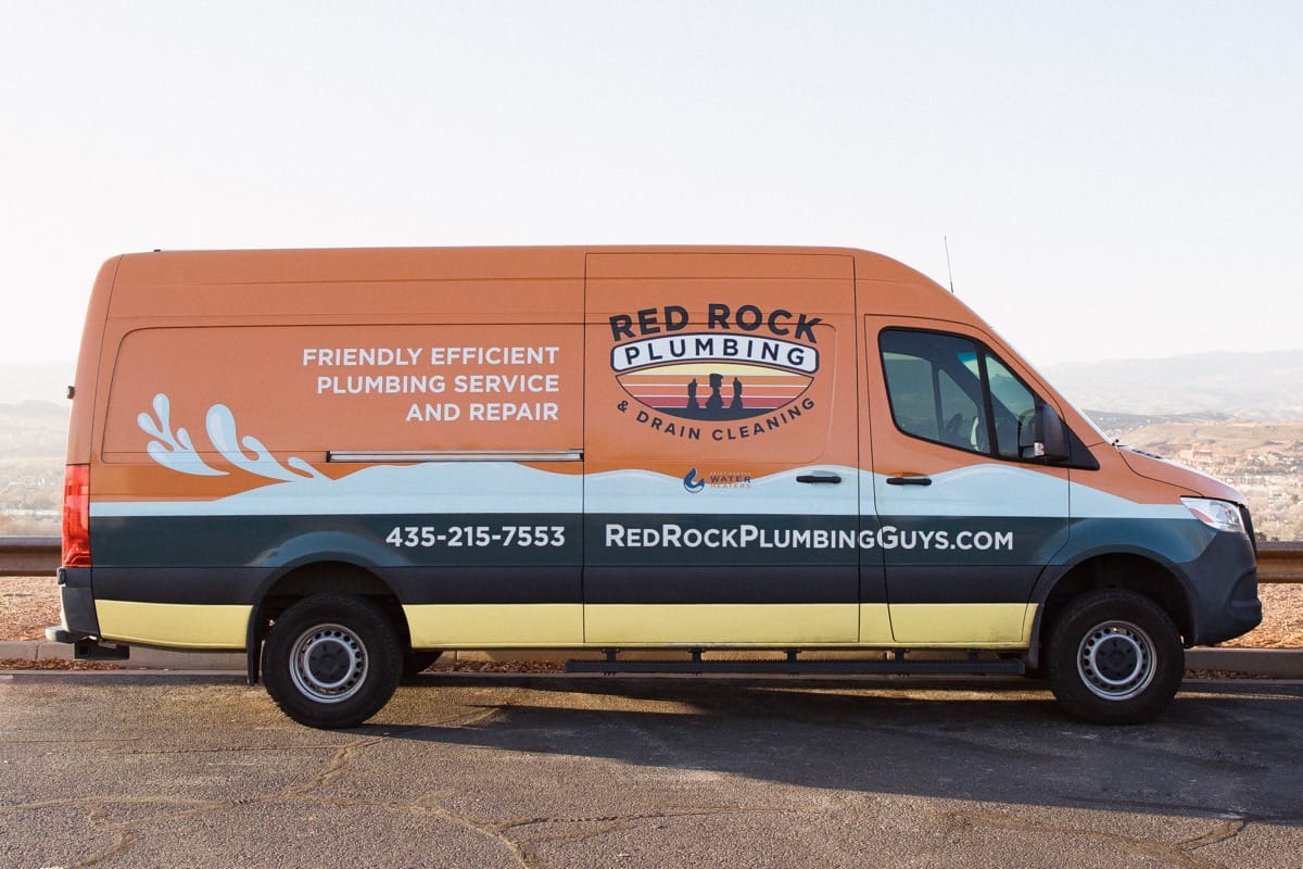 Red Rock Plumbing branded service van